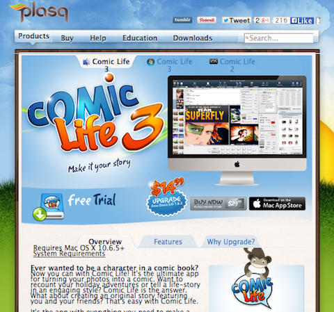 comic life free trial for windows