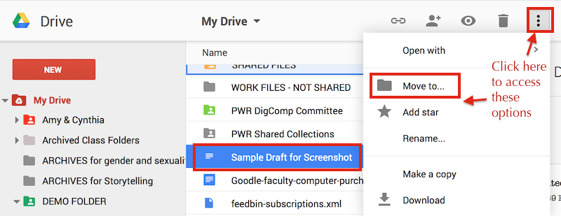 how to make a folder in google drive private