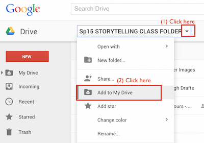 how to share google drive access