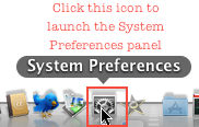 Mac system prefs dock