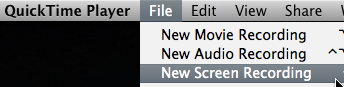 quicktime screen recording no audio