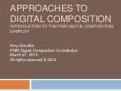 Overview of Approaches to Digital C...