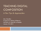 Teaching Digital Composition: Tips,...